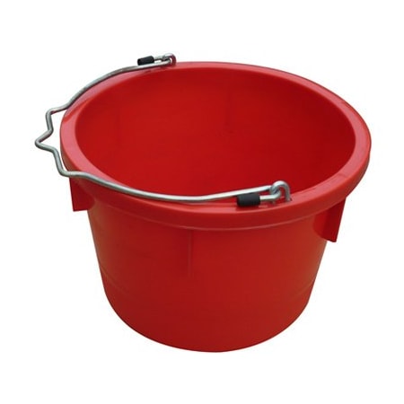 Qingdao Huatian Hand Truck MR 8QT RED Util Bucket MR8QP/UB-RED